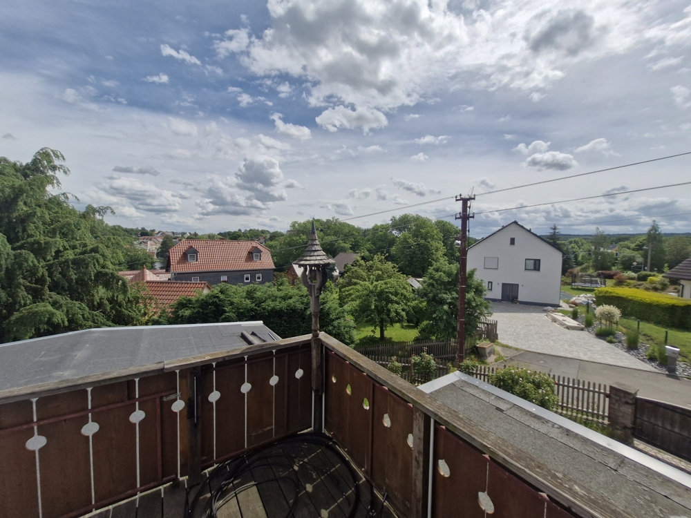 Balkon Ausblick