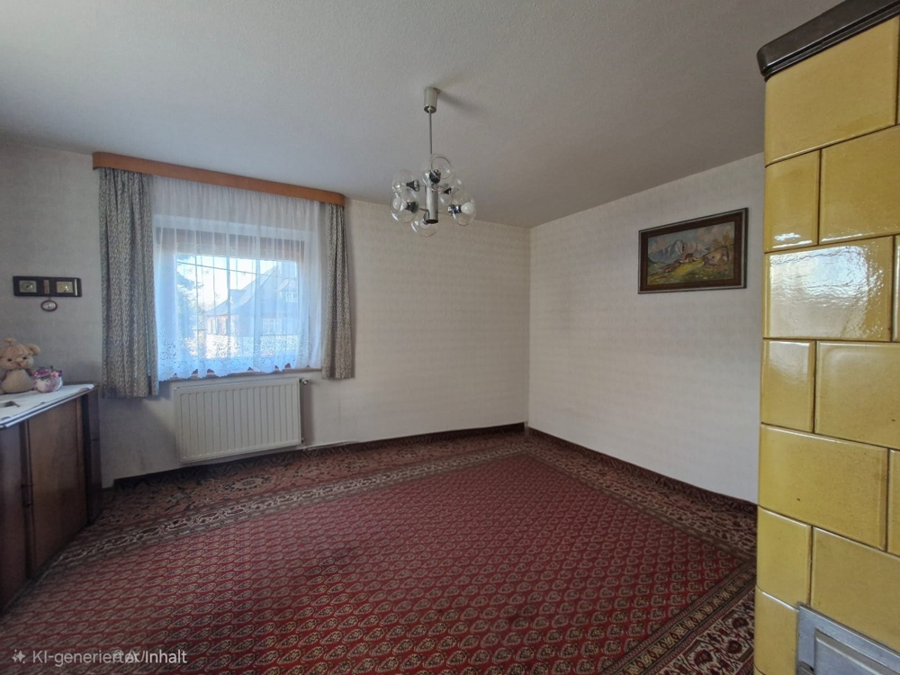 KI bearbeitet- beräumtes Zimmer im EG KI bearbeitet- beräumtes Zimmer im EG