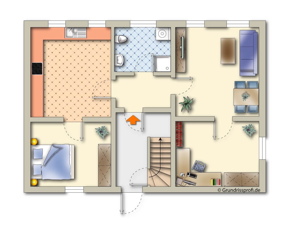 Grundriss Erdgeschoss Grundriss Erdgeschoss